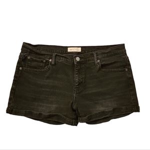 Gap Womens Black 3" Denim Shorts Size 32